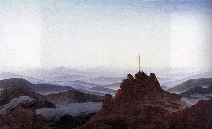Friedrich Johann Overbeck Morning in the Riesengebirge China oil painting art